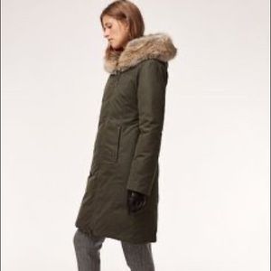 Aritzia St Moritz Down Parka Coat Jacket Like New